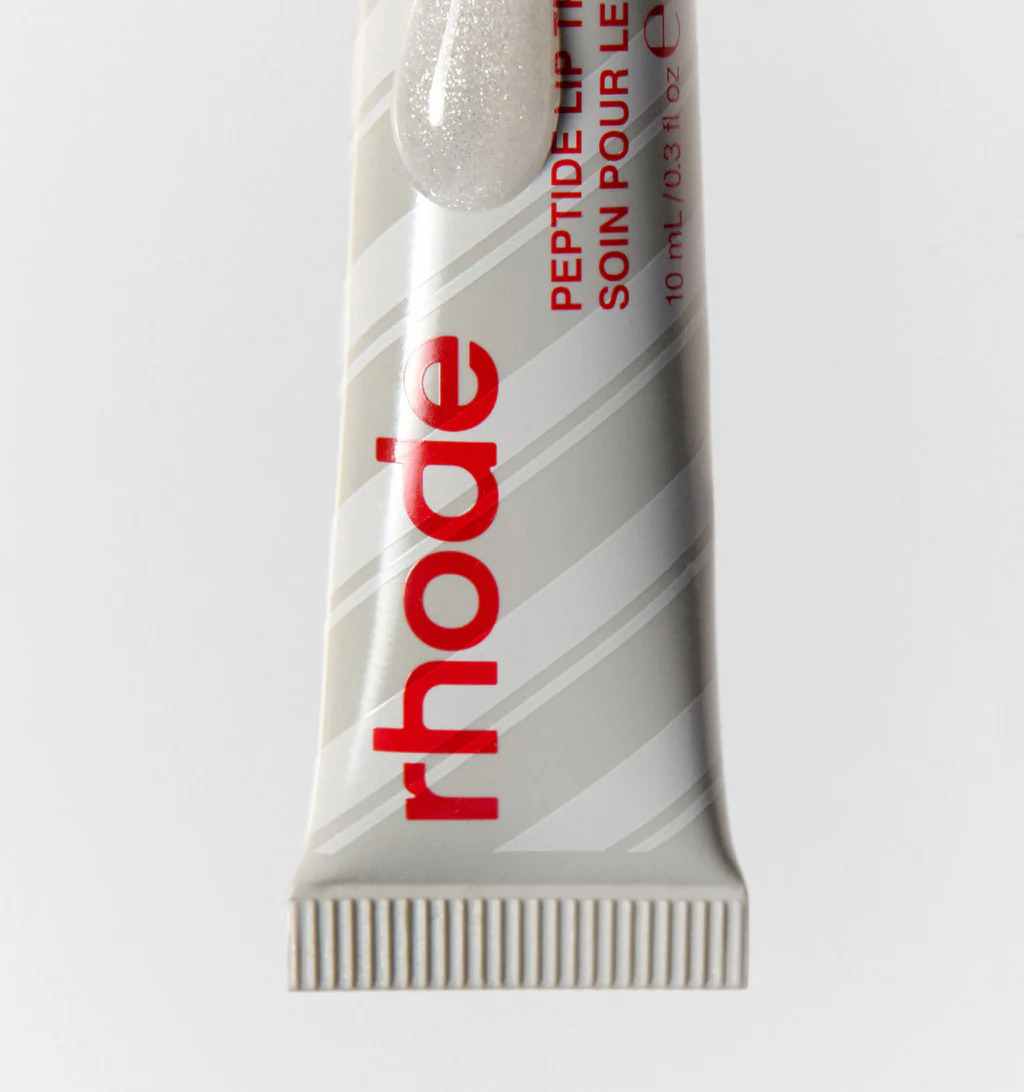 Святковий дует RHODE GLAZING MILK The Essential Prep Layer ALLURE THE BEAUTY EXPERT 2024 BEST OF BEAUTY AWARD WINNER + лімітований ТІНТ-НОВИНКА для вуст М'ятна Глазур Peppermint Glaze Shimmery Clear Gloss Peptide Lip Tint Limited Edition Scent